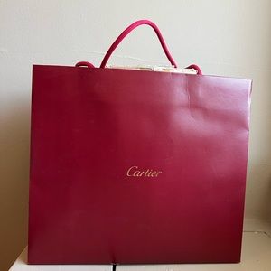 Cartier gift bag for love bracelet or JUC bracelet